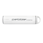 Bateria portátil Pebble Ministick - Branco